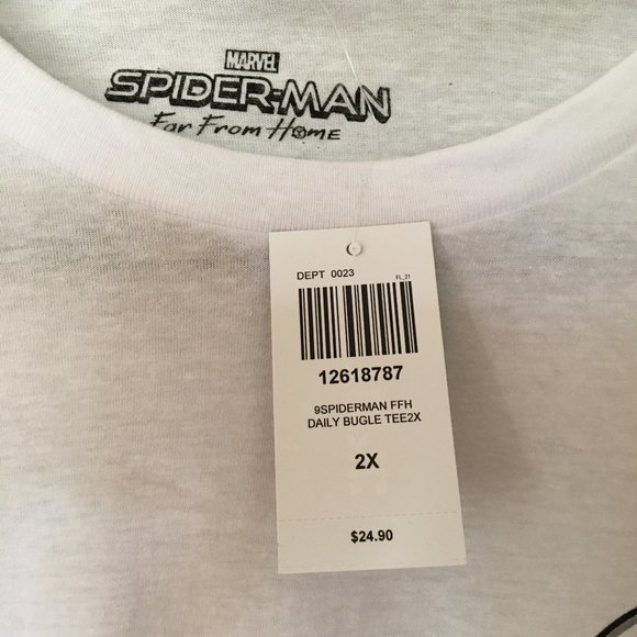 T-Shirt The Daily Bugle - Spiderman NWT 3x - Picture 6 of 6